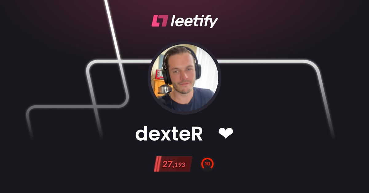 dexteR - CS2 Stats and Player Profile - Leetify