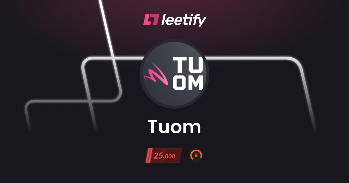 Tuom - CS2 Stats and Player Profile - Leetify