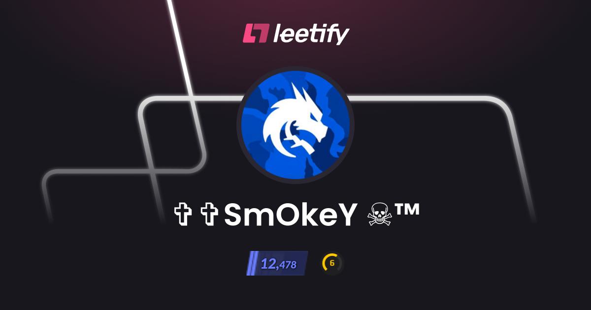 ︎ ︎SmOkeY ☠︎™ – CS2 Stats and Player Profile – Leetify