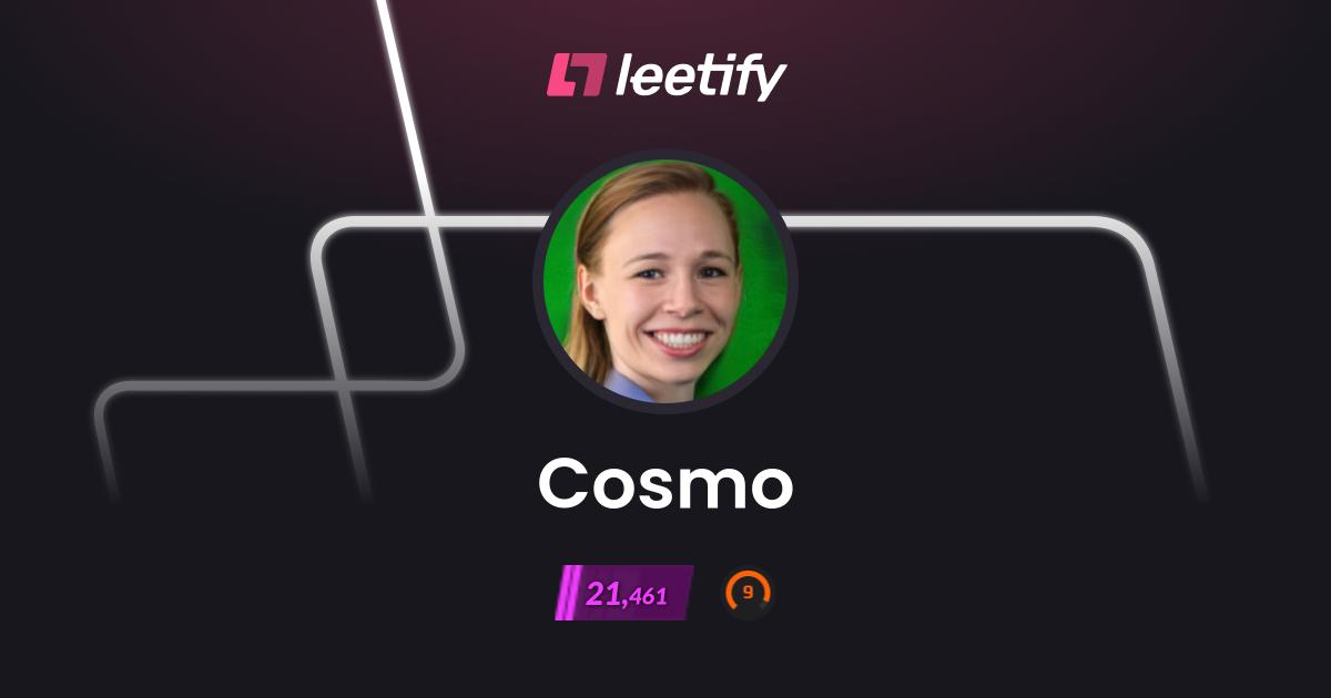 Cosmo - CS2 Stats and Player Profile - Leetify