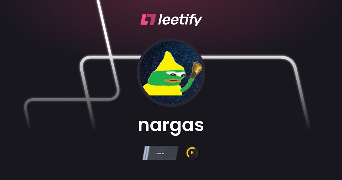 nargas - CS2 Stats and Player Profile - Leetify