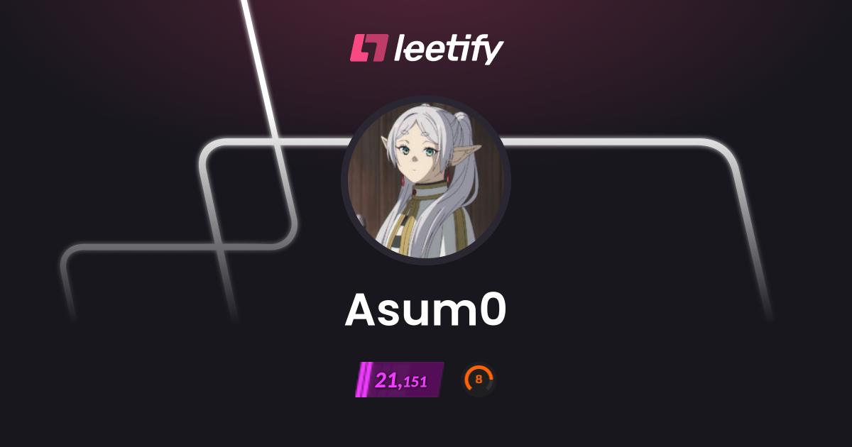 Asum0 – CS2 Stats and Player Profile – Leetify