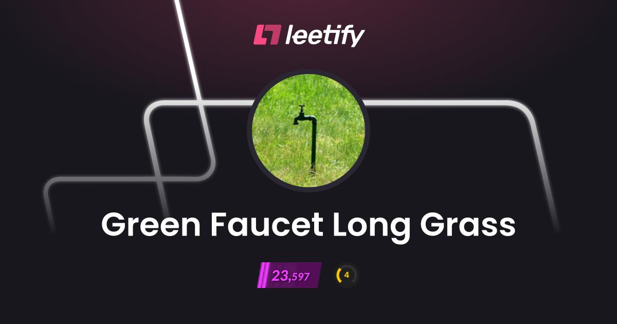 Green Faucet Long Grass - CS2 Stats and Player Profile - Leetify