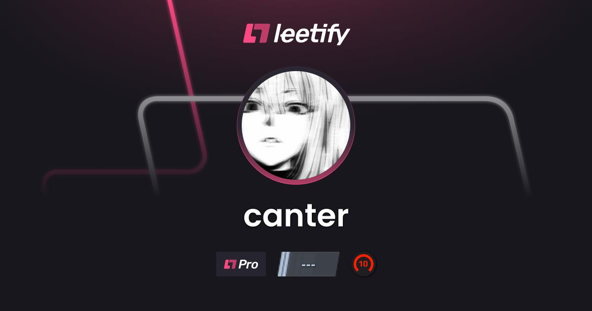 canter - CS2 Stats and Player Profile - Leetify