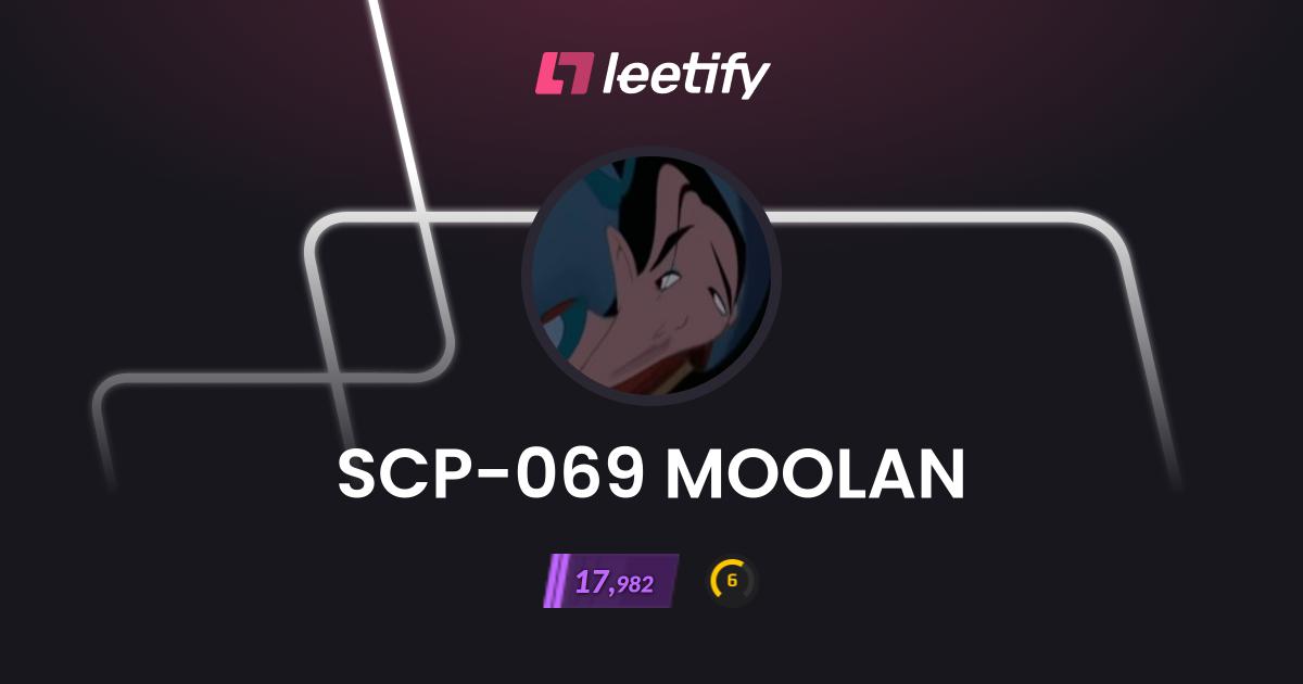 SCP-069 MOOLAN - CS2 Stats and Player Profile - Leetify
