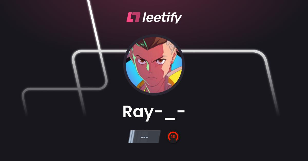 Ray-_- - CS2 Stats and Player Profile - Leetify