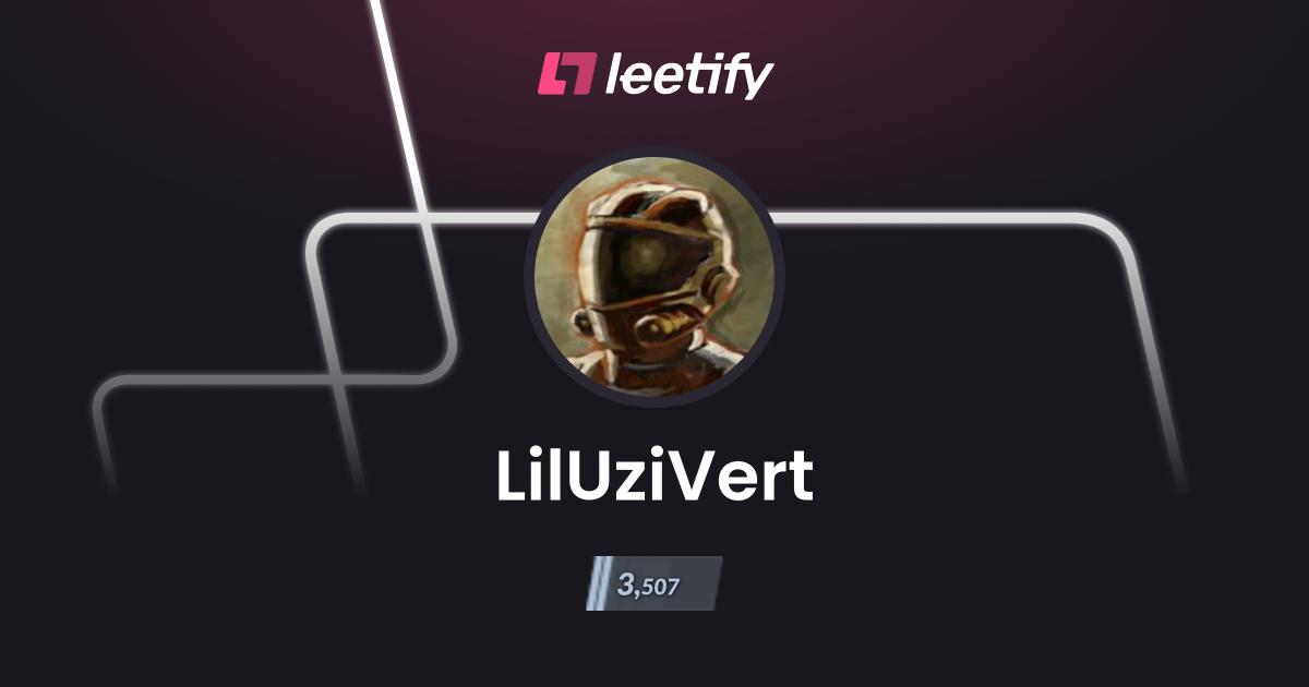 LilUziVert – CS2 Stats and Player Profile – Leetify