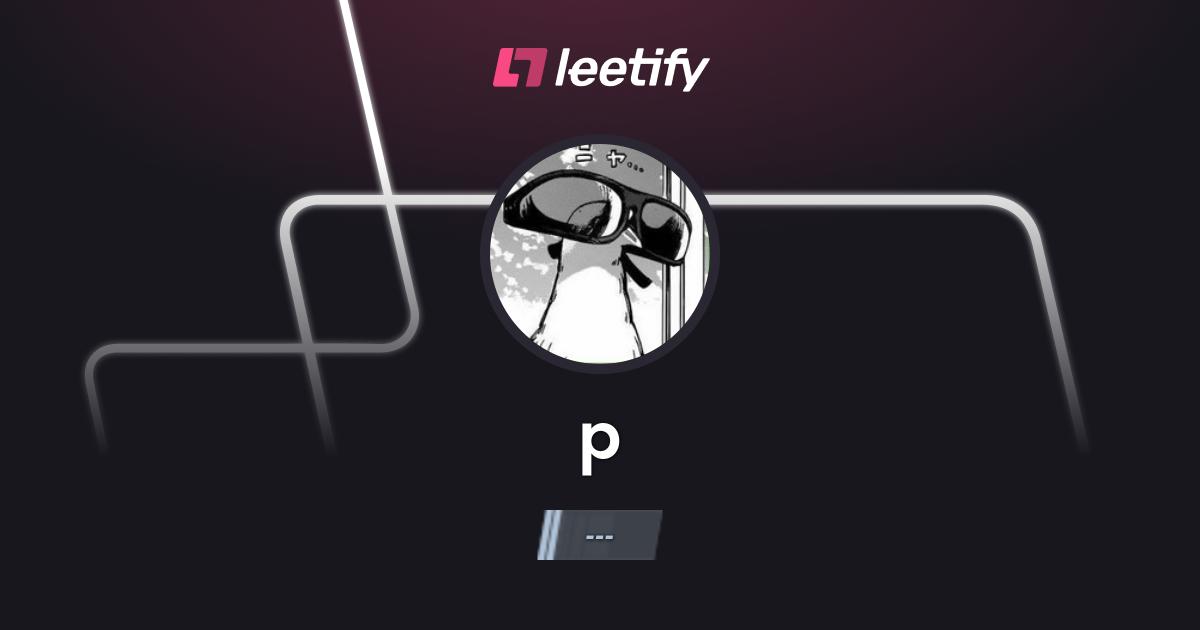 p - CS2 Stats and Player Profile - Leetify