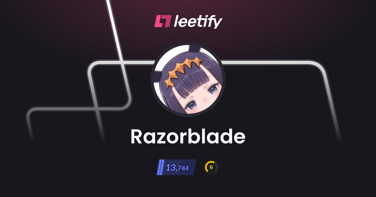 Razorblade - CS2 Stats and Player Profile - Leetify