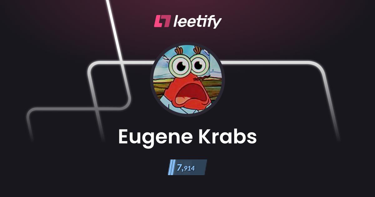 Eugene Krabs - CS2 Stats and Player Profile - Leetify