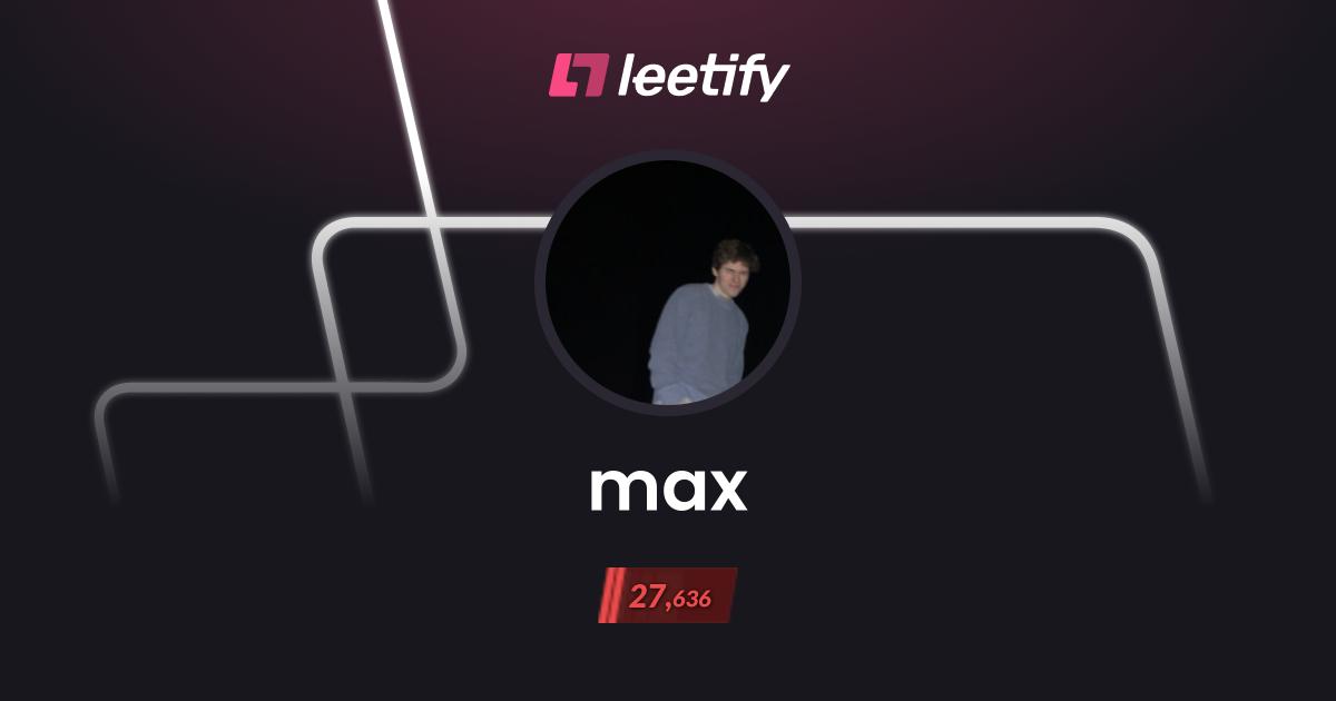 max - CS2 Stats and Player Profile - Leetify