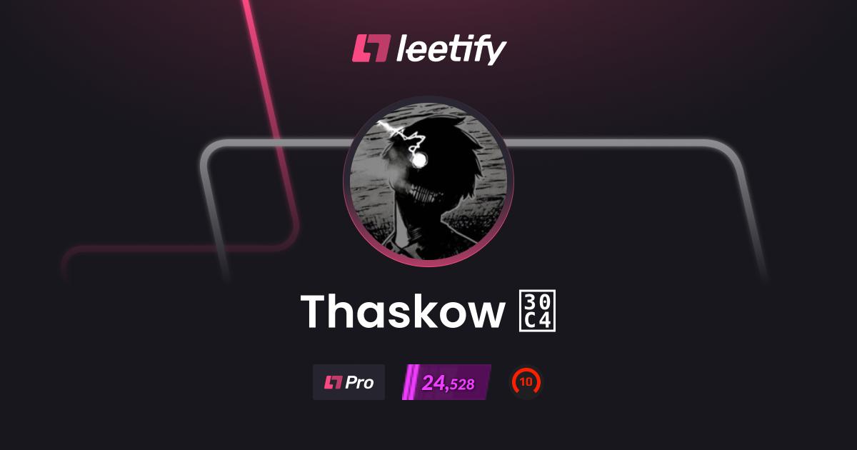 Thaskow ツ – CS2 Stats and Player Profile – Leetify