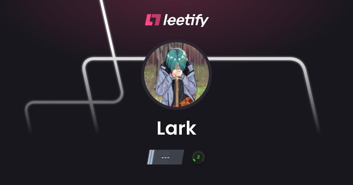Lark - CS2 Stats and Player Profile - Leetify