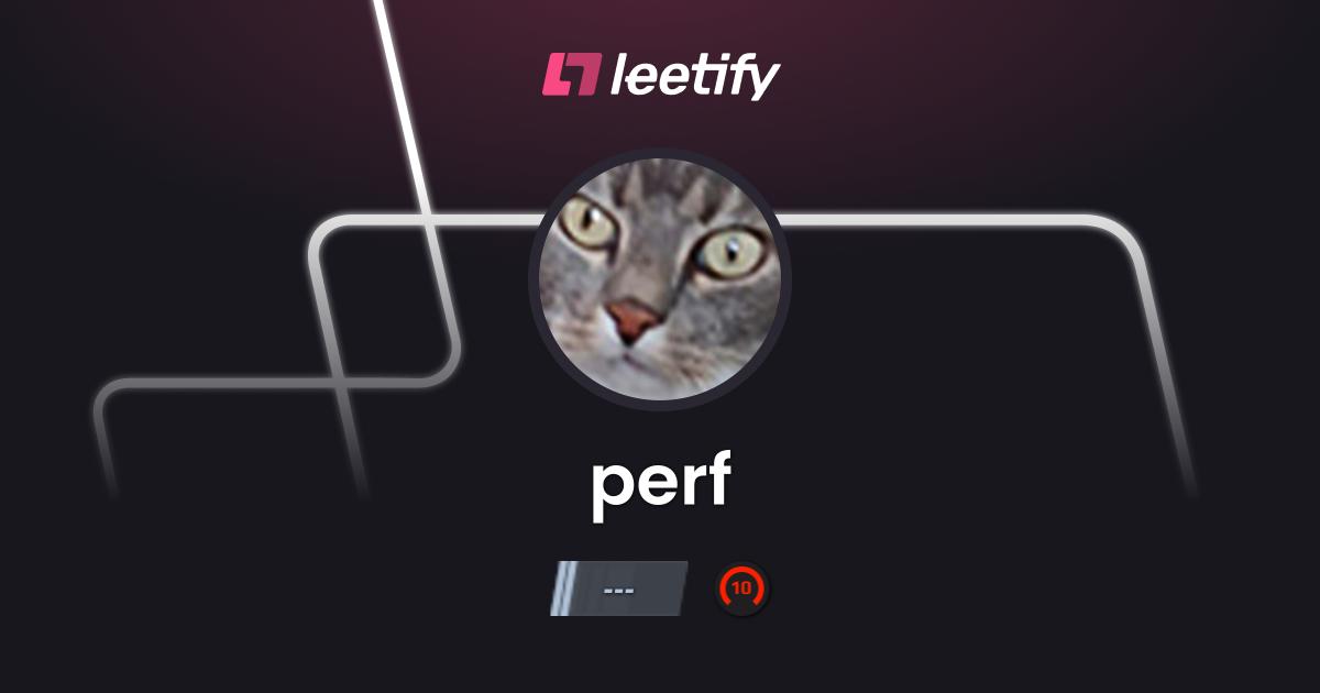 perf - CS2 Stats and Player Profile - Leetify