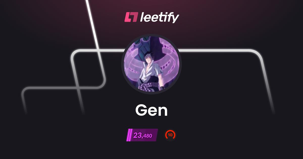 Gen - CS2 Stats and Player Profile - Leetify