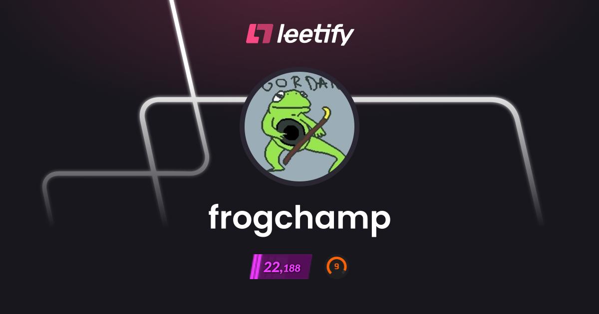 frogchamp - CS2 Stats and Player Profile - Leetify
