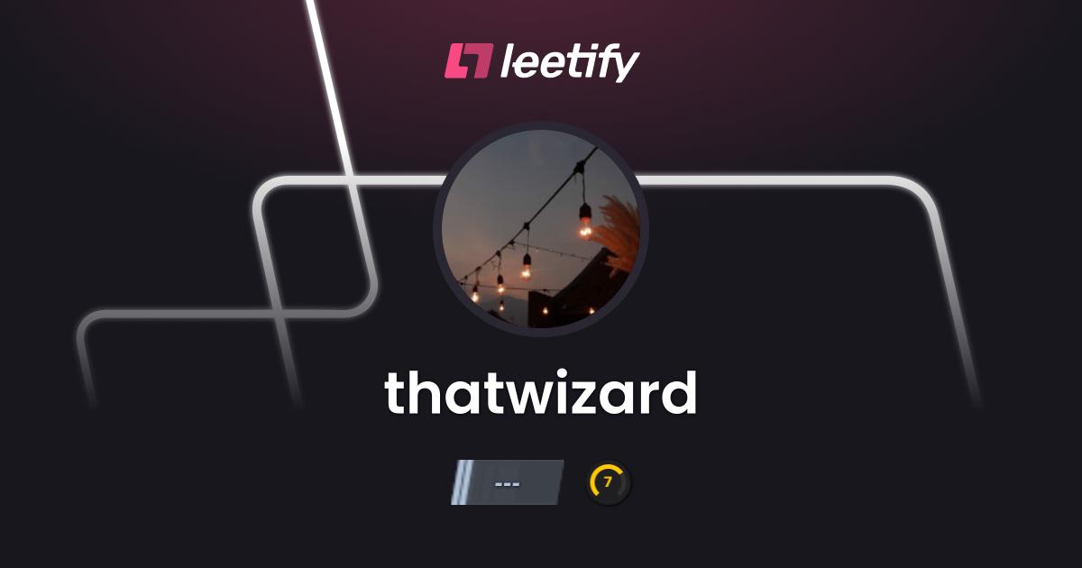 thatwizard - CS2 Stats and Player Profile - Leetify