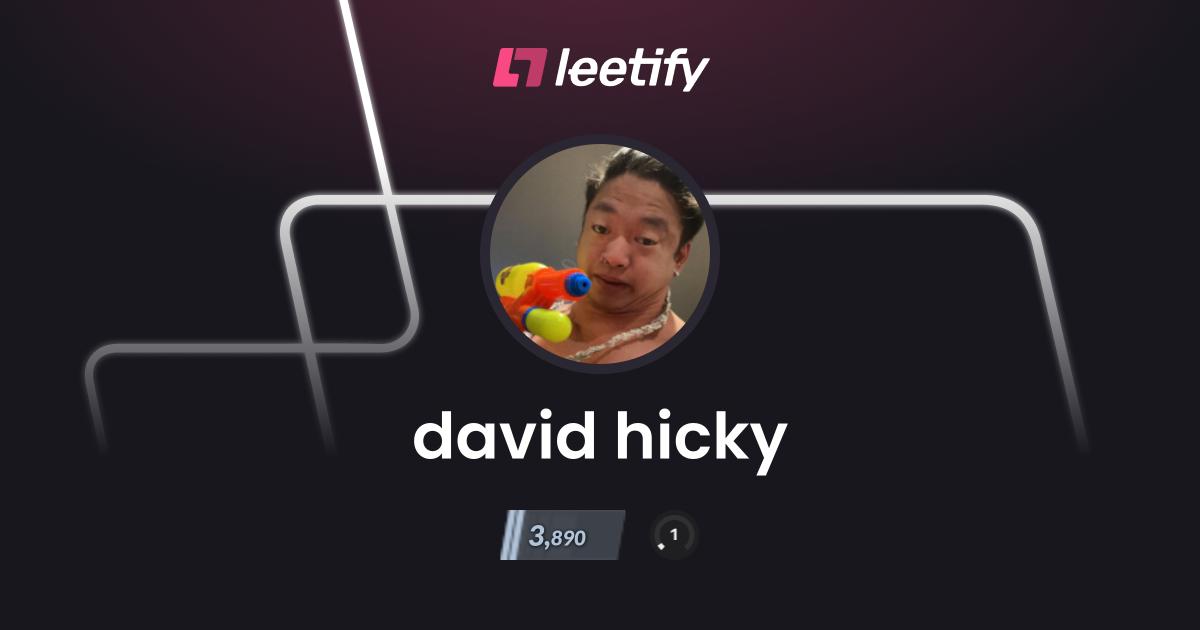david hicky – CS2 Stats and Player Profile – Leetify