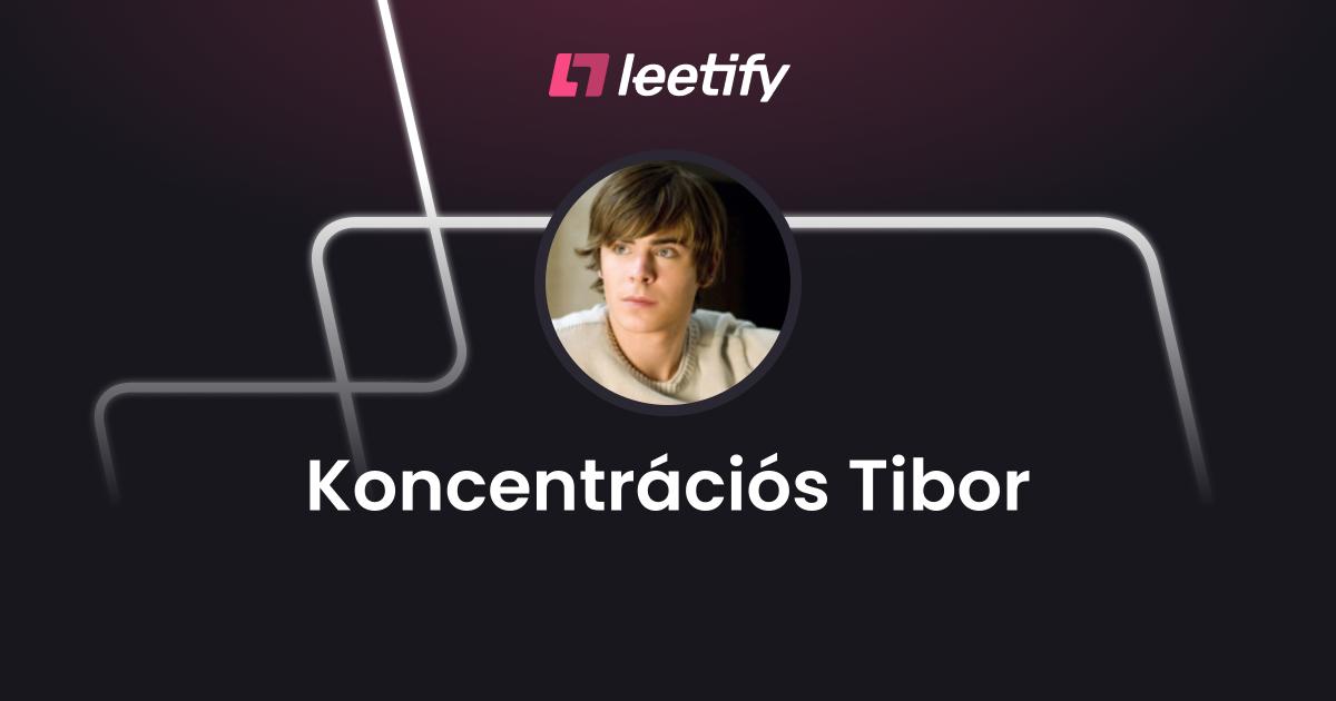 Koncentrációs Tibor - CS2 Stats and Player Profile - Leetify