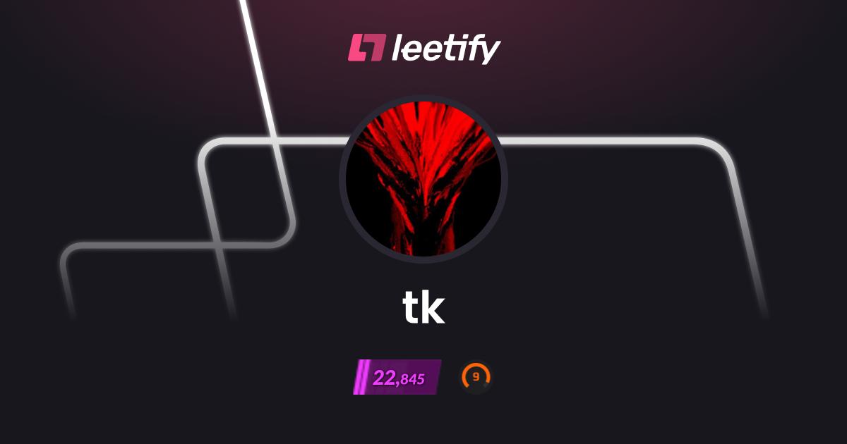 tk - CS2 Stats and Player Profile - Leetify