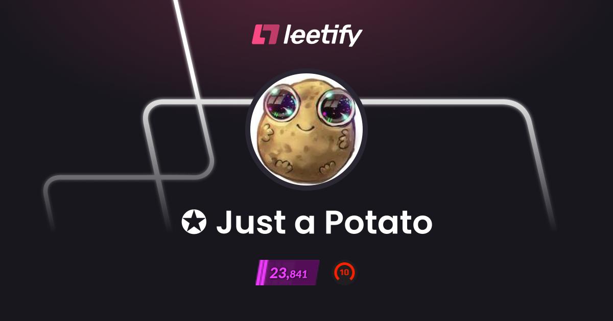 Just a Potato - CS2 Stats and Player Profile - Leetify