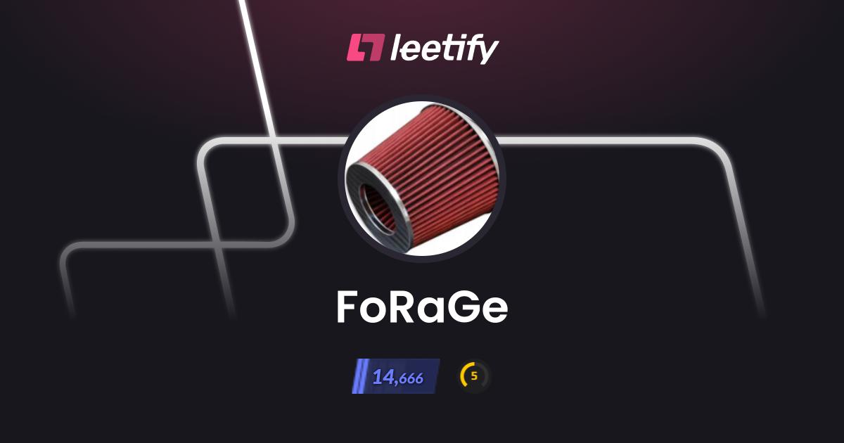 FoRaGe – CS2 Stats and Player Profile – Leetify