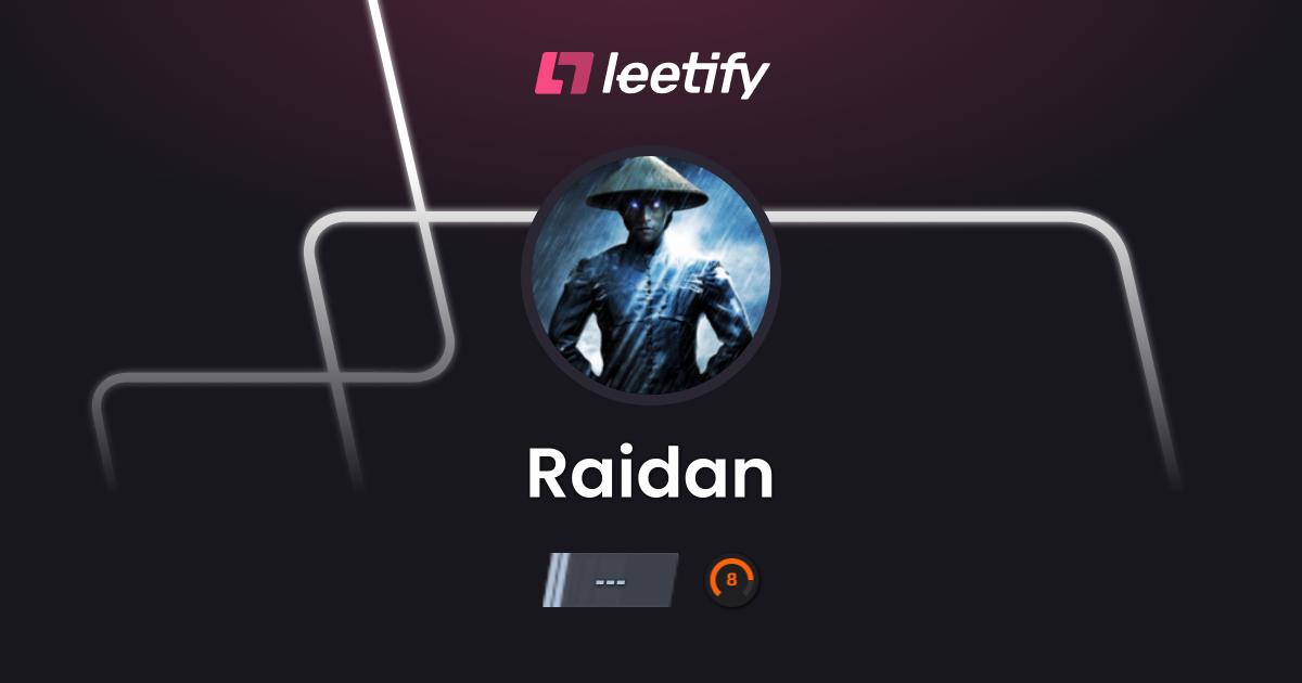 Raidan - CS2 Stats and Player Profile - Leetify