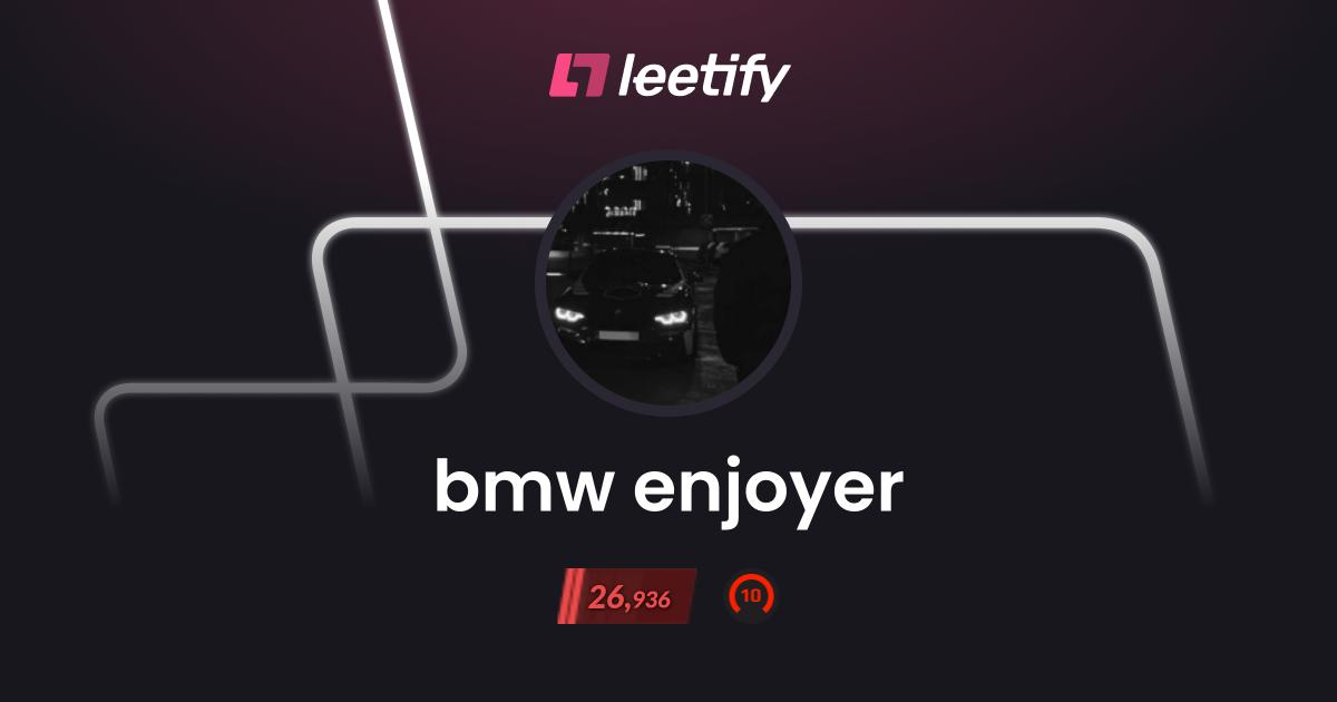 bmw enjoyer - CS2 Stats and Player Profile - Leetify