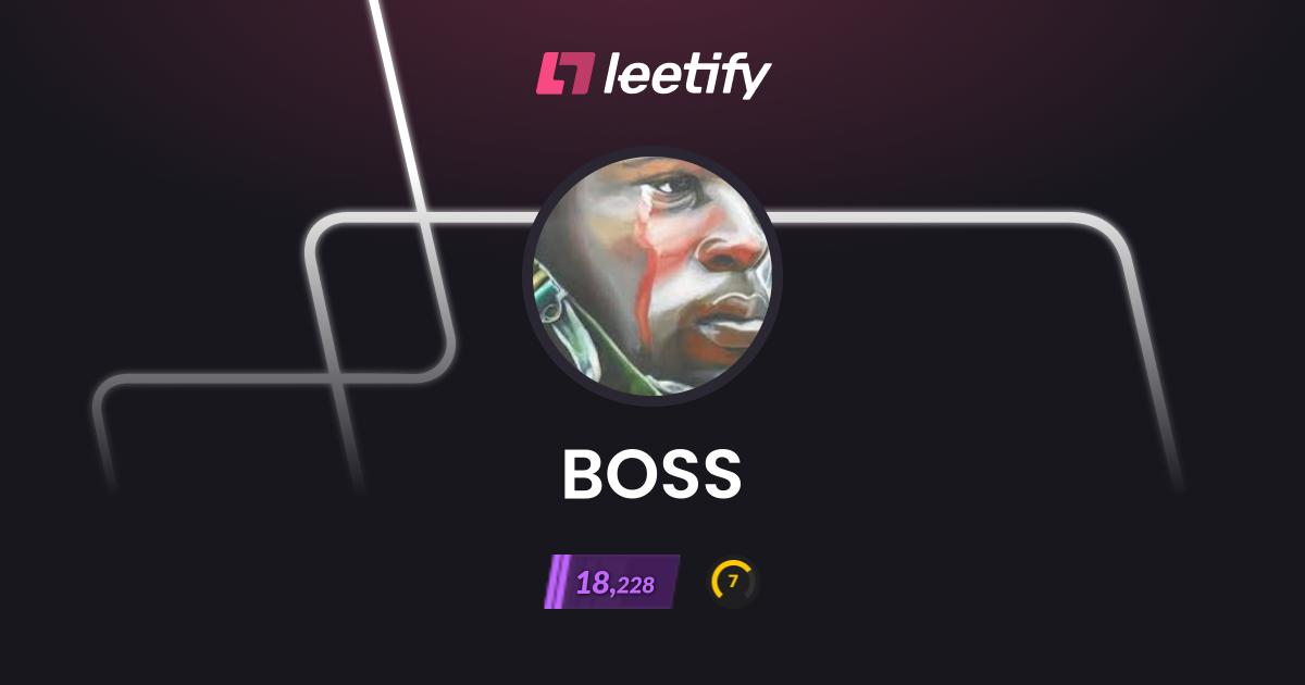 BOSS - CS2 Stats and Player Profile - Leetify