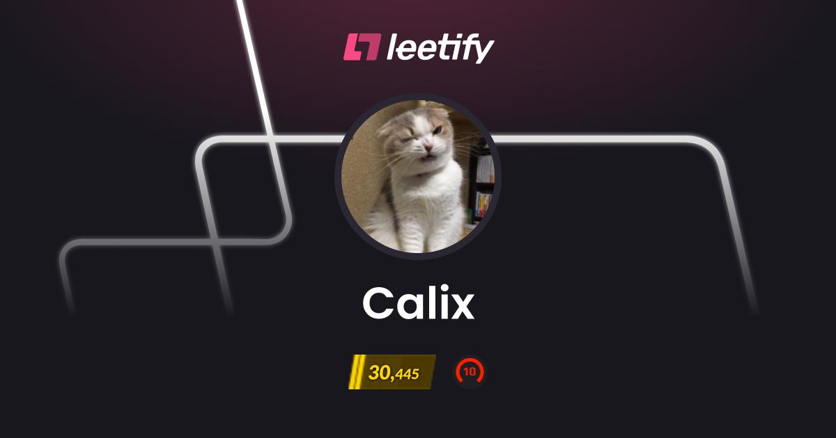 Calix - CS2 Stats and Player Profile - Leetify