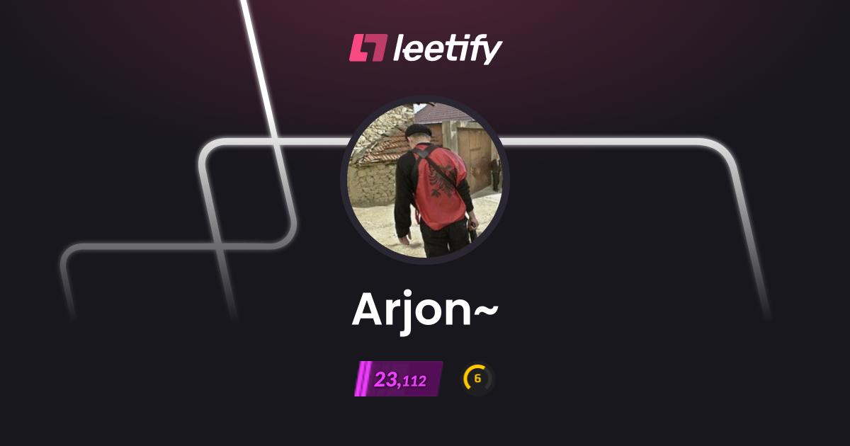 Arjon~ - CS2 Stats and Player Profile - Leetify