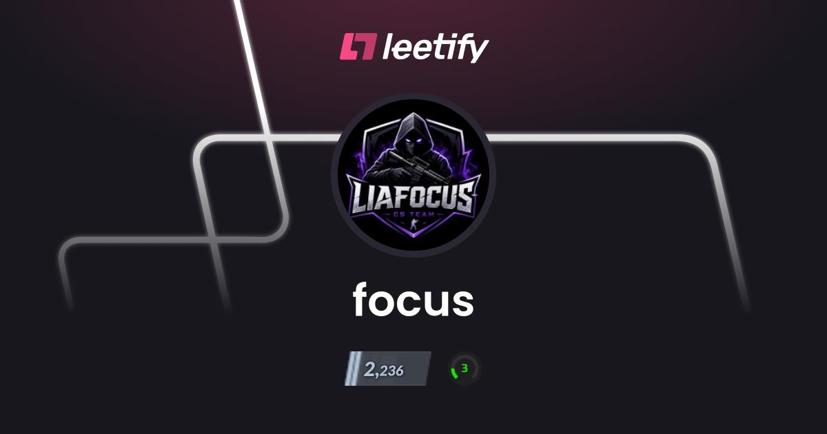 focus - CS2 Stats and Player Profile - Leetify