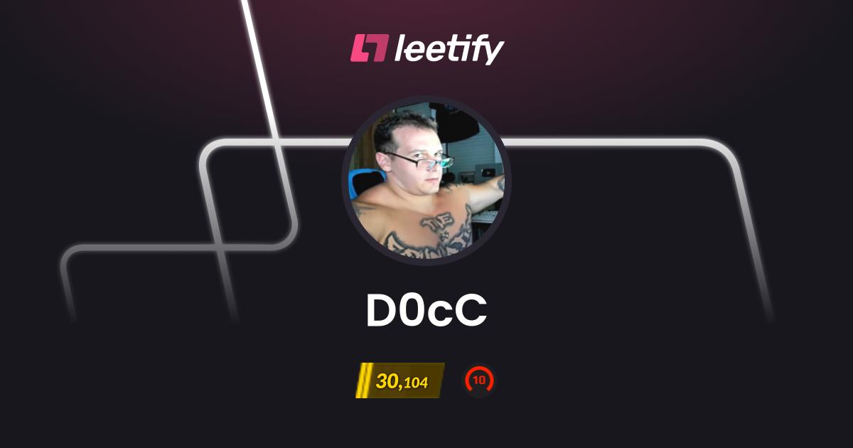 D0cC - CS2 Stats and Player Profile - Leetify