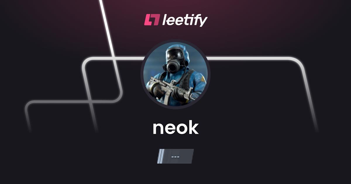 neok - CS2 Stats and Player Profile - Leetify