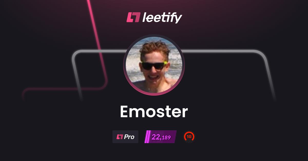 Emo⁧⁧ster - CS2 Stats and Player Profile - Leetify