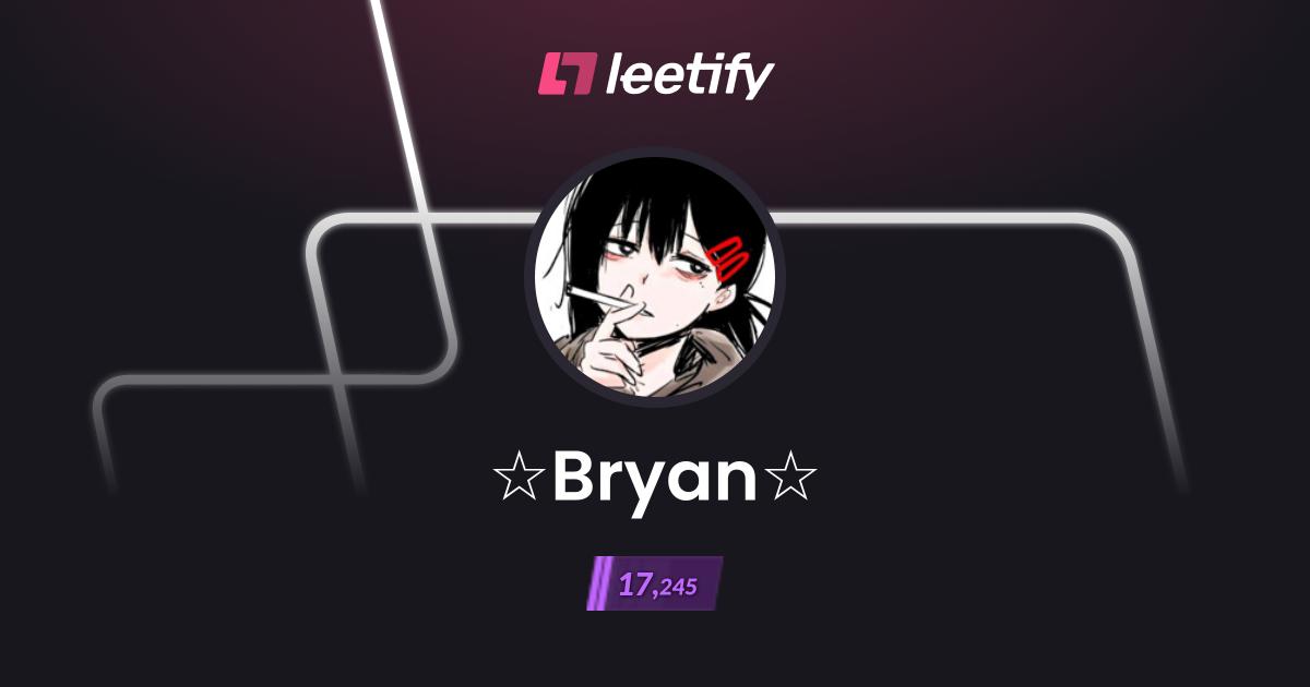 ☆Bryan☆ - CS2 Stats and Player Profile - Leetify