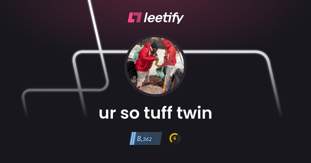 ur so tuff twin - CS2 Stats and Player Profile - Leetify