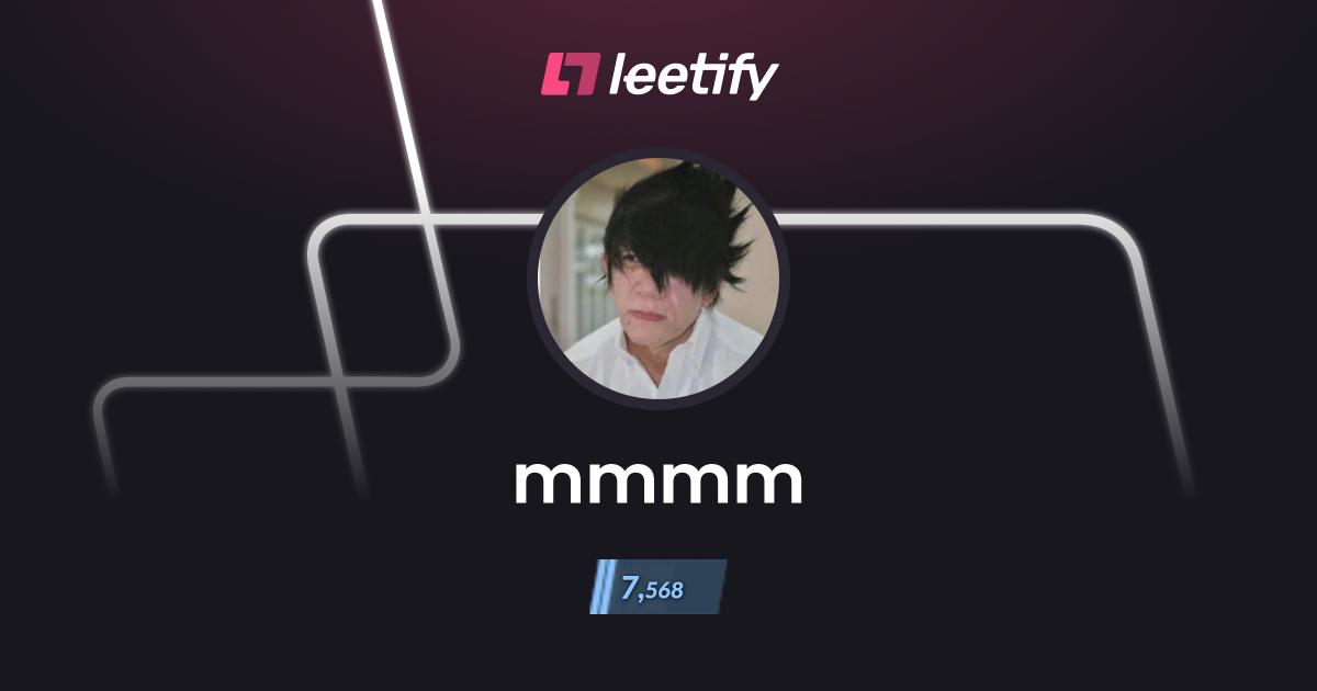 mmmm - CS2 Stats and Player Profile - Leetify