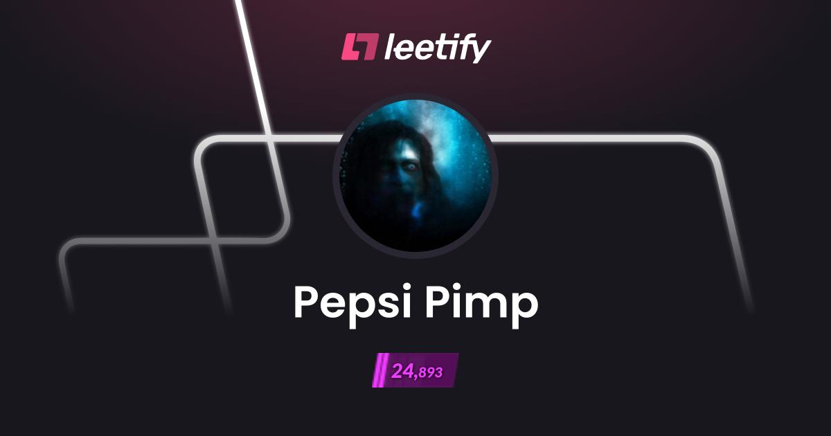 Pepsi Pimp – CS2 Stats and Player Profile – Leetify