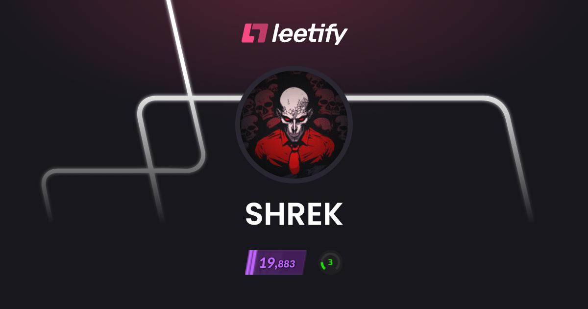 SHREK - CS2 Stats and Player Profile - Leetify