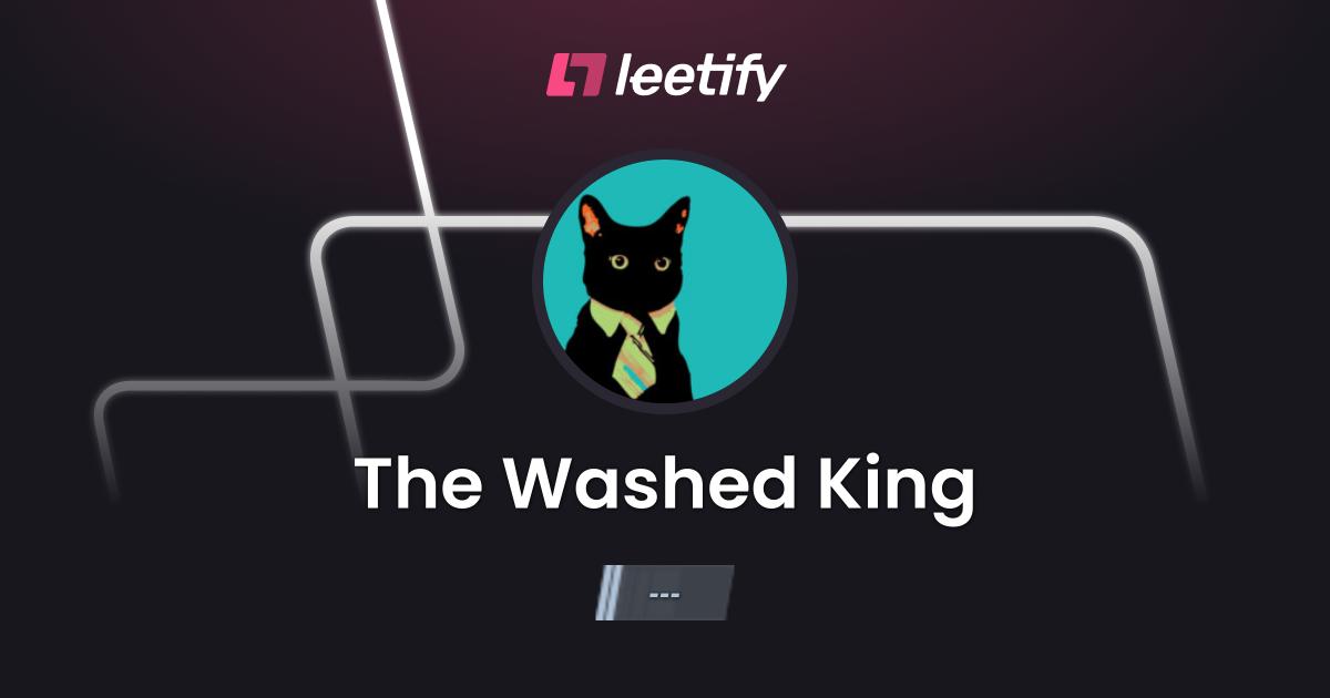 The Washed King - CS2 Stats and Player Profile - Leetify