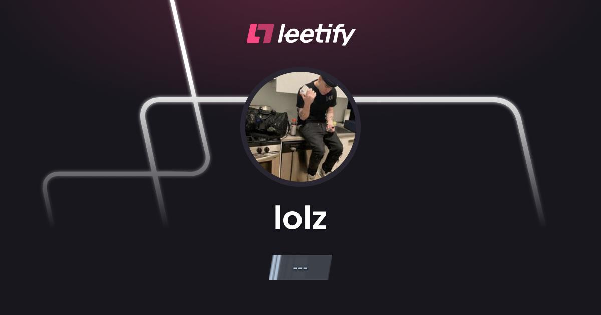 lolz – CS2 Stats and Player Profile – Leetify