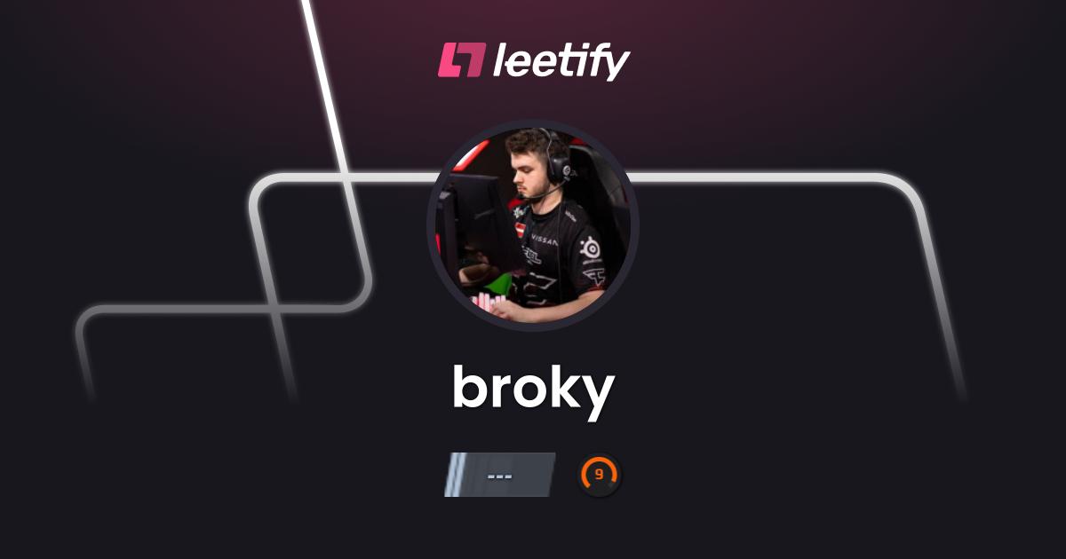 broky - CS2 Stats and Player Profile - Leetify