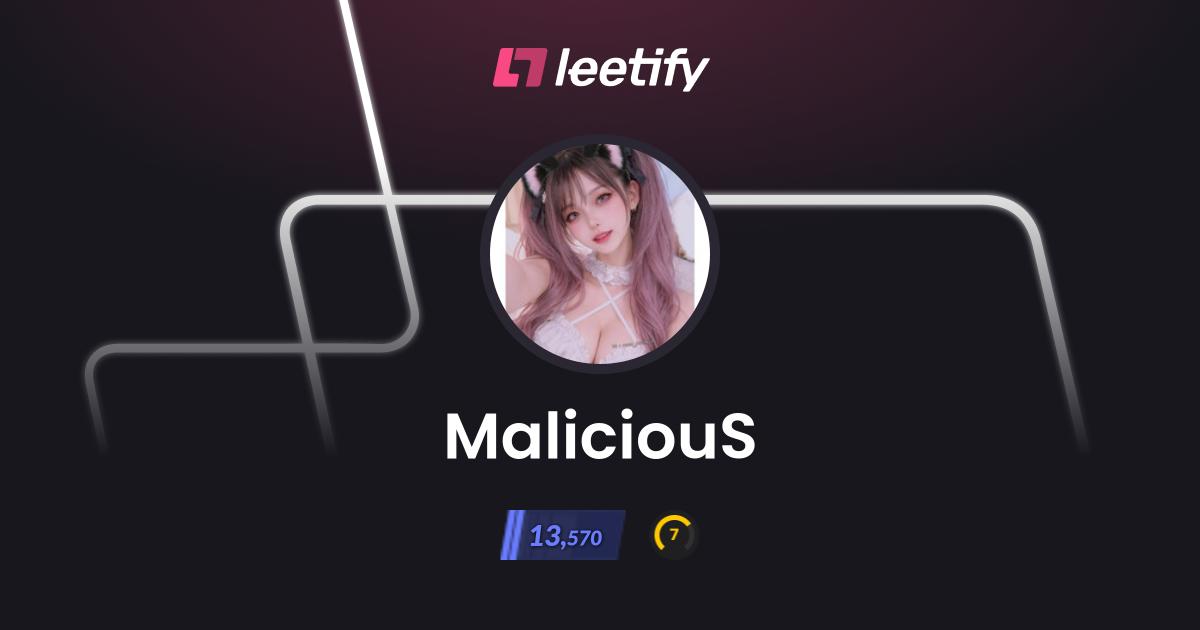 MaliciouS – CS2 Stats and Player Profile – Leetify
