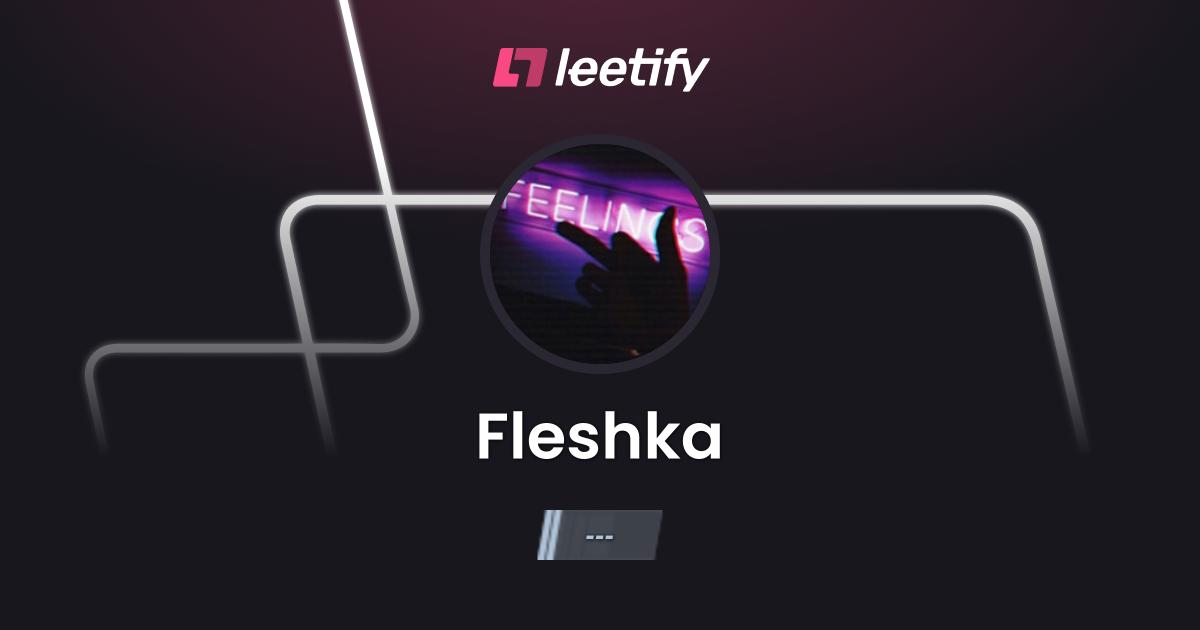 Fleshka - CS2 Stats and Player Profile - Leetify