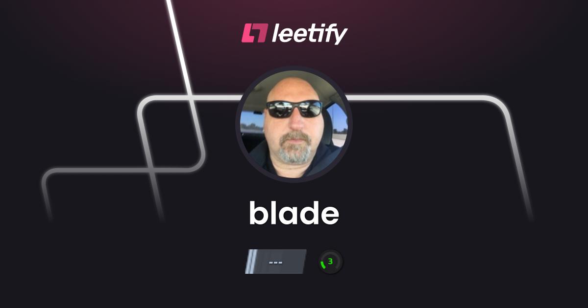 blade - CS2 Stats and Player Profile - Leetify