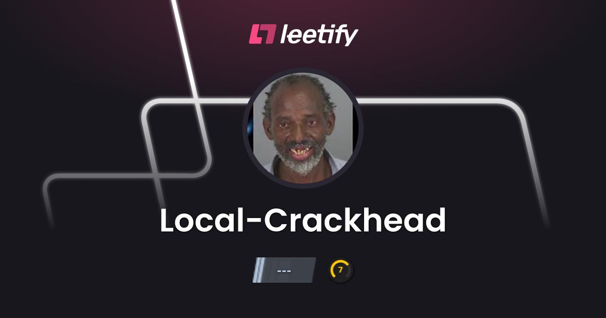 Local-Crackhead - CS2 Stats and Player Profile - Leetify