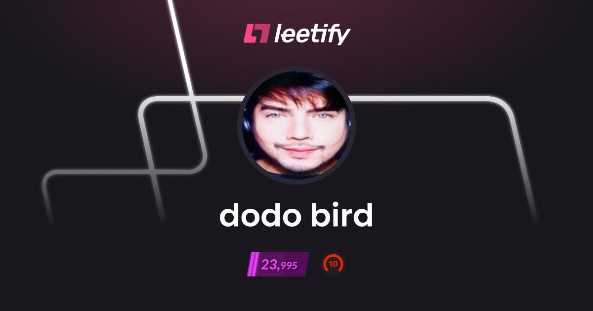 dodo bird - CS2 Stats and Player Profile - Leetify