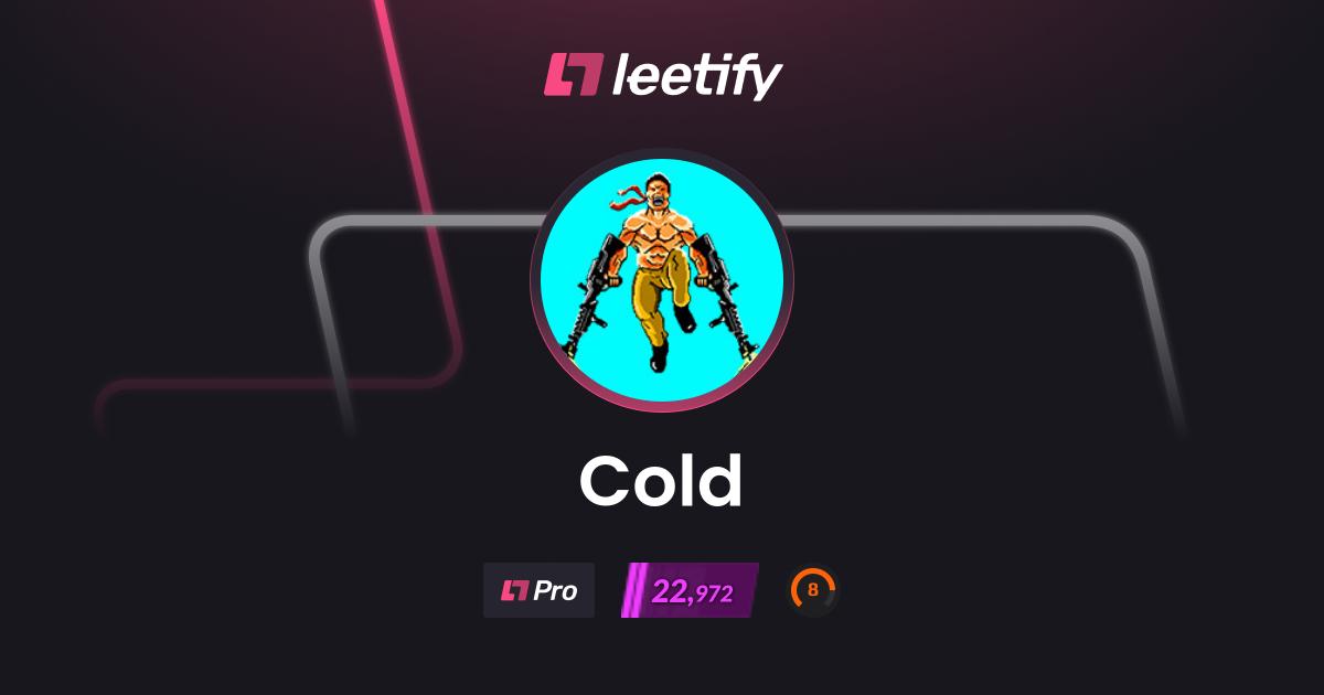 Cold - CS2 Stats and Player Profile - Leetify