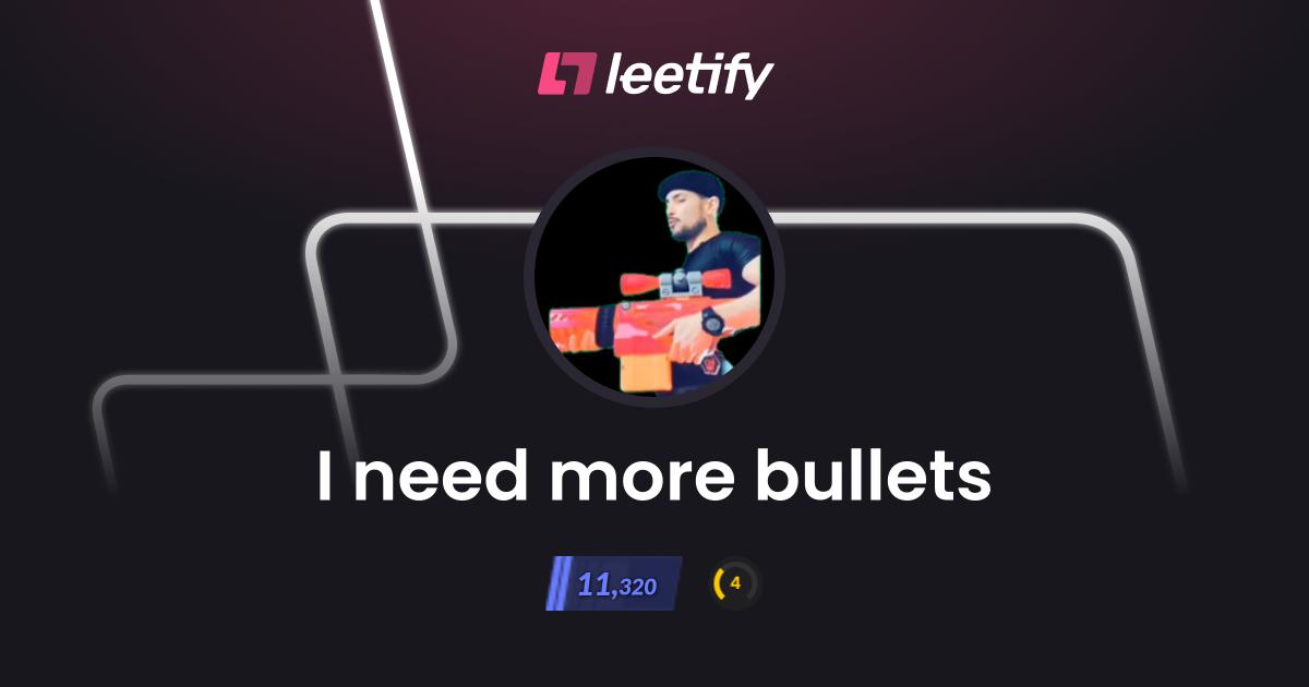 I need more bullets - CS2 Stats and Player Profile - Leetify